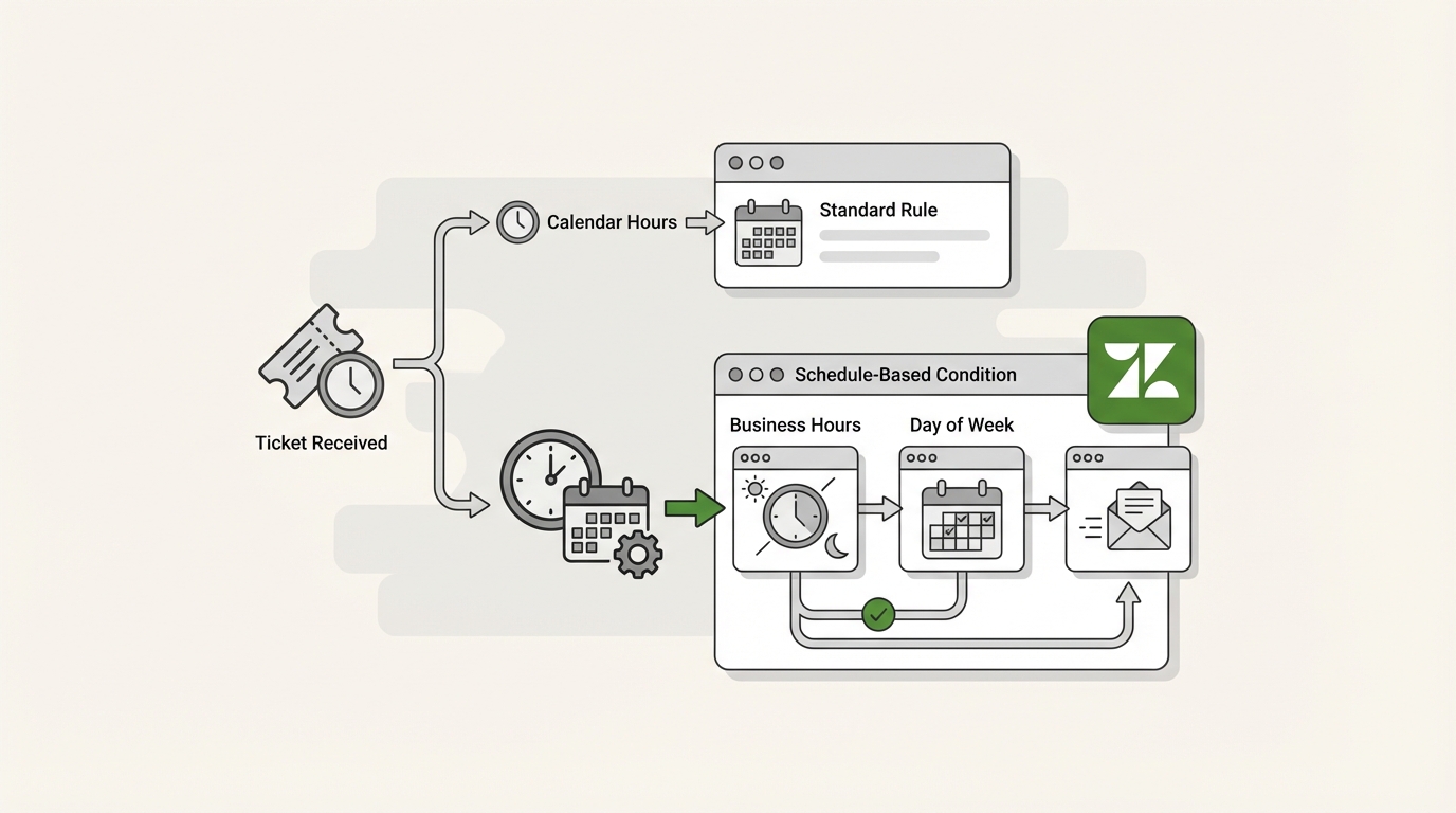 How to use Zendesk automation schedule based conditions: A complete ...