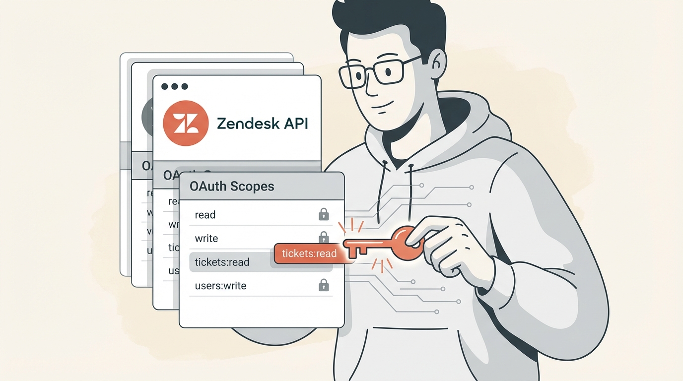 Zendesk API OAuth スコープ：完全な開発者ガイド | eesel AI