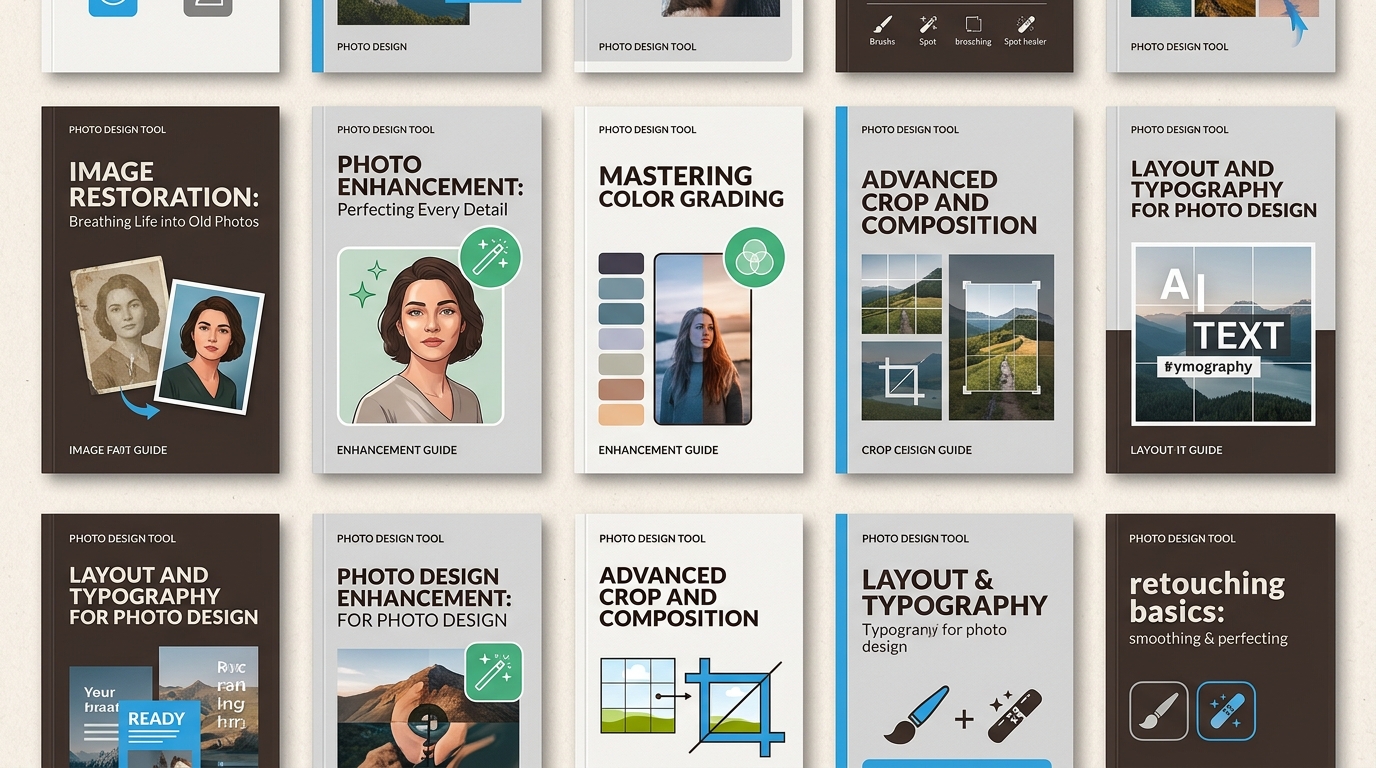 Discover Photo Design Tool's comprehensive guides to master photo editing techniques, from basic adjustments to advanced restoration, achieving professional results effortlessly.