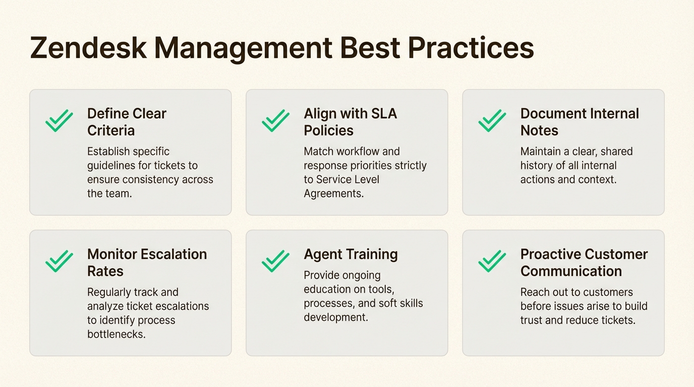 Seis melhores práticas para fluxos de trabalho de escalonamento equilibrados