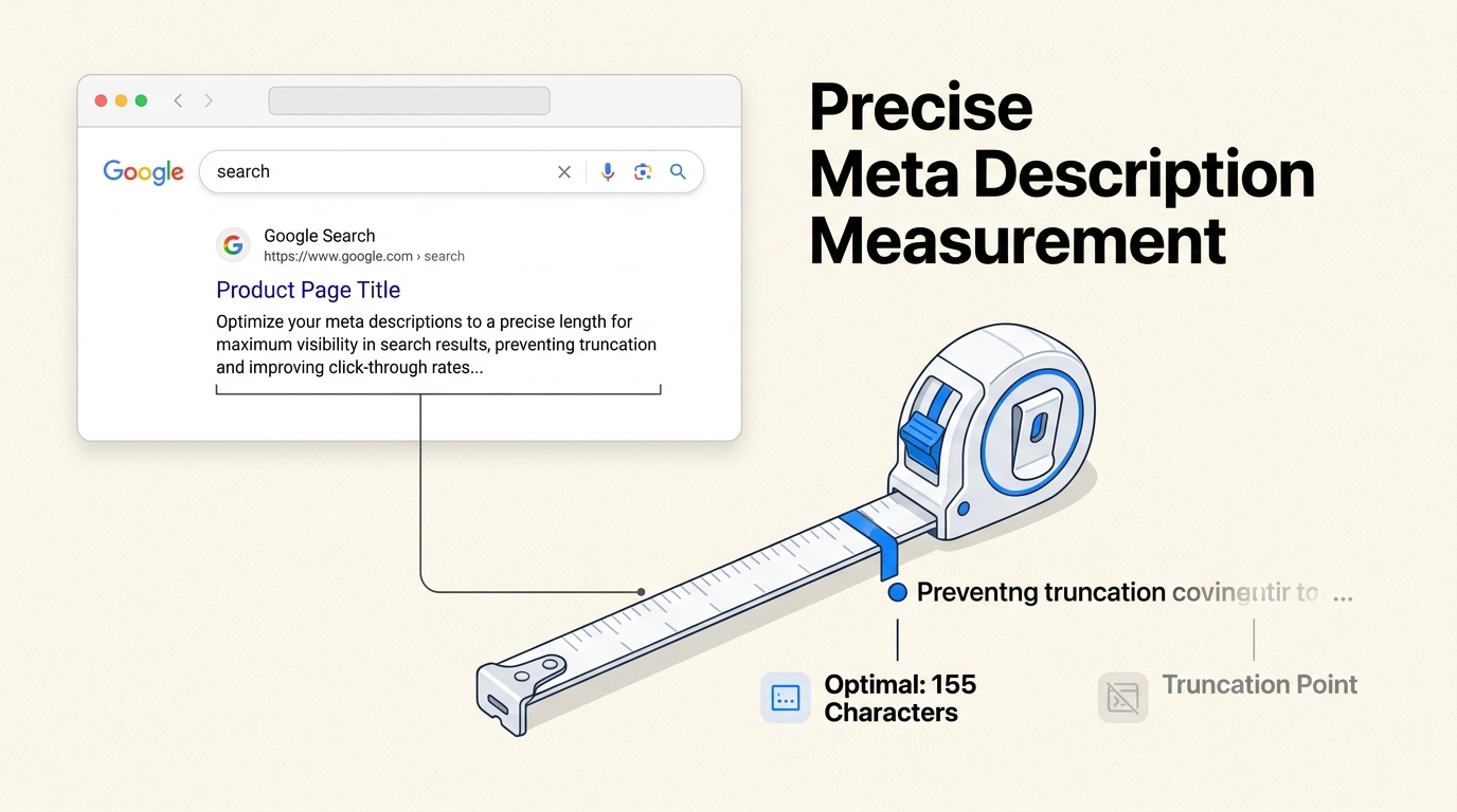Meta description character limit preview