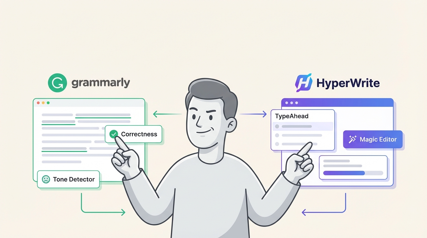 Grammarly vs HyperWrite: Which AI writing assistant should you choose ...