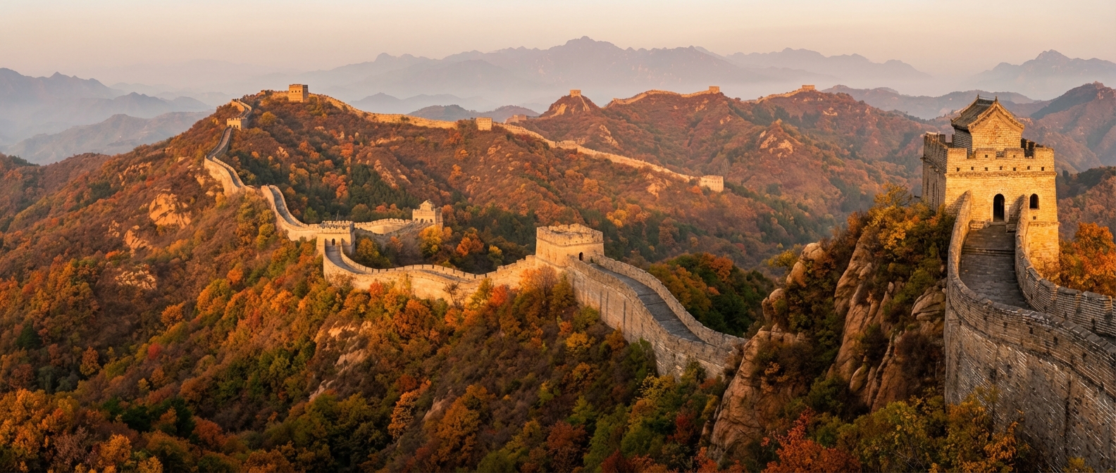The Great Wall at Mutianyu offers a more exclusive experience away from the busiest sections