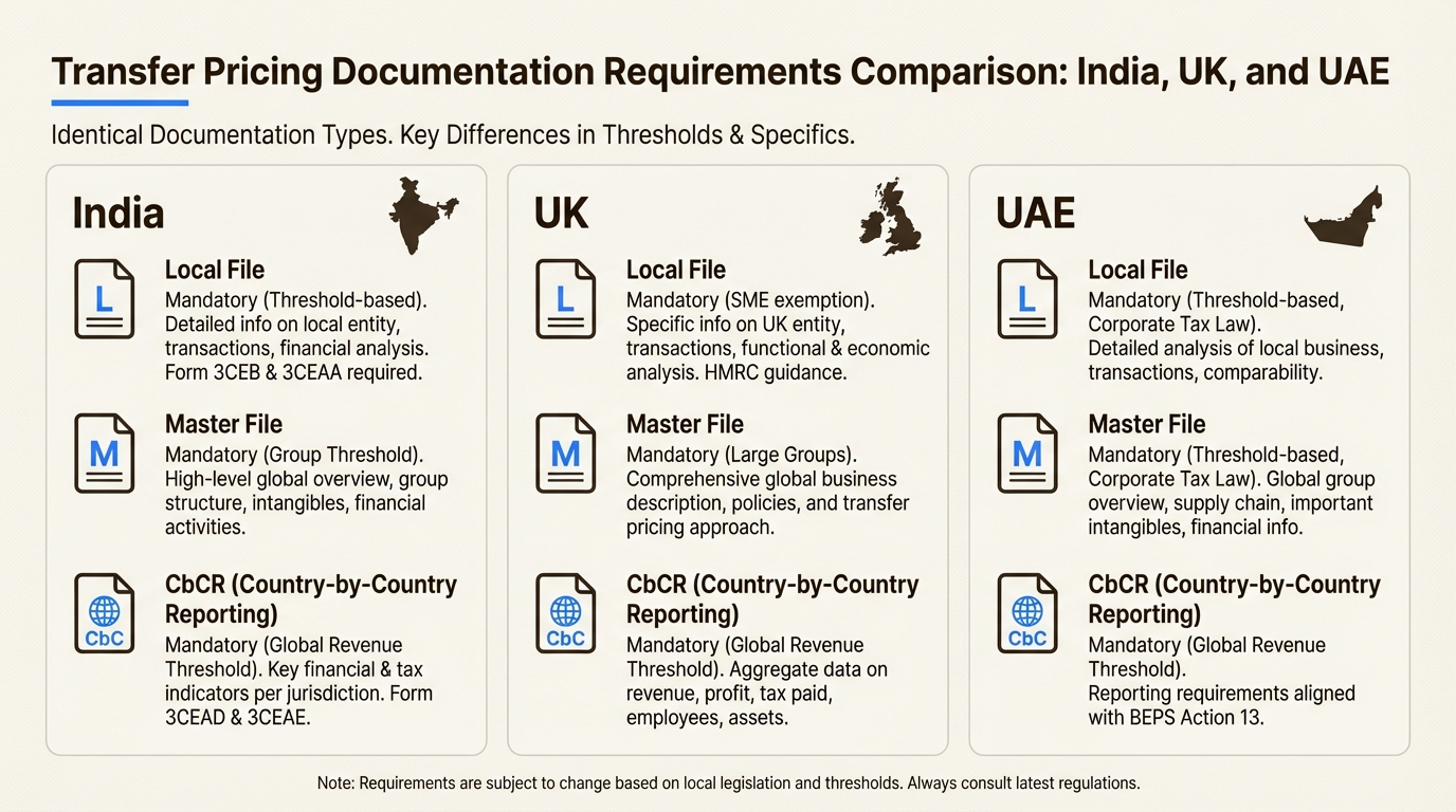 The same documentation framework applies whether you're in Mumbai or Dubai