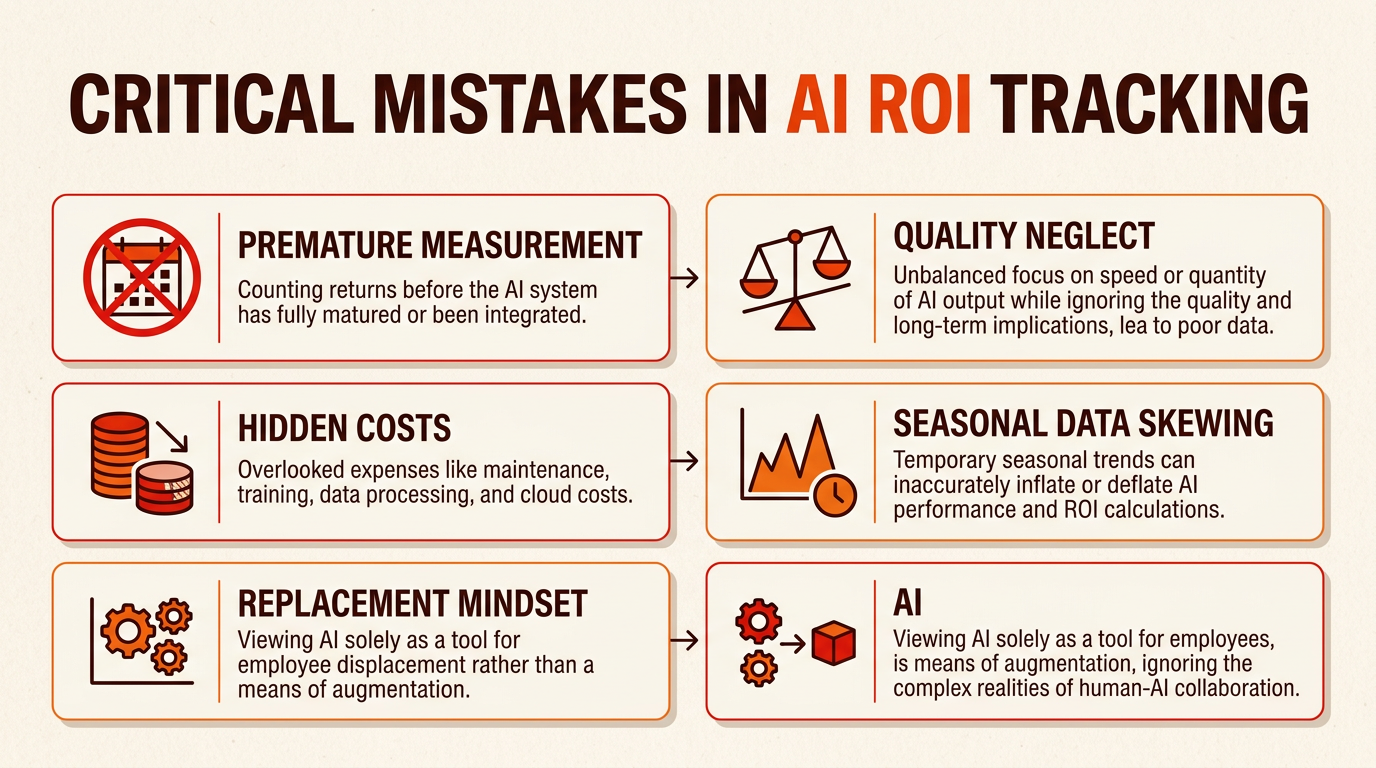 Häufige Messfehler beim ROI von KI-Support