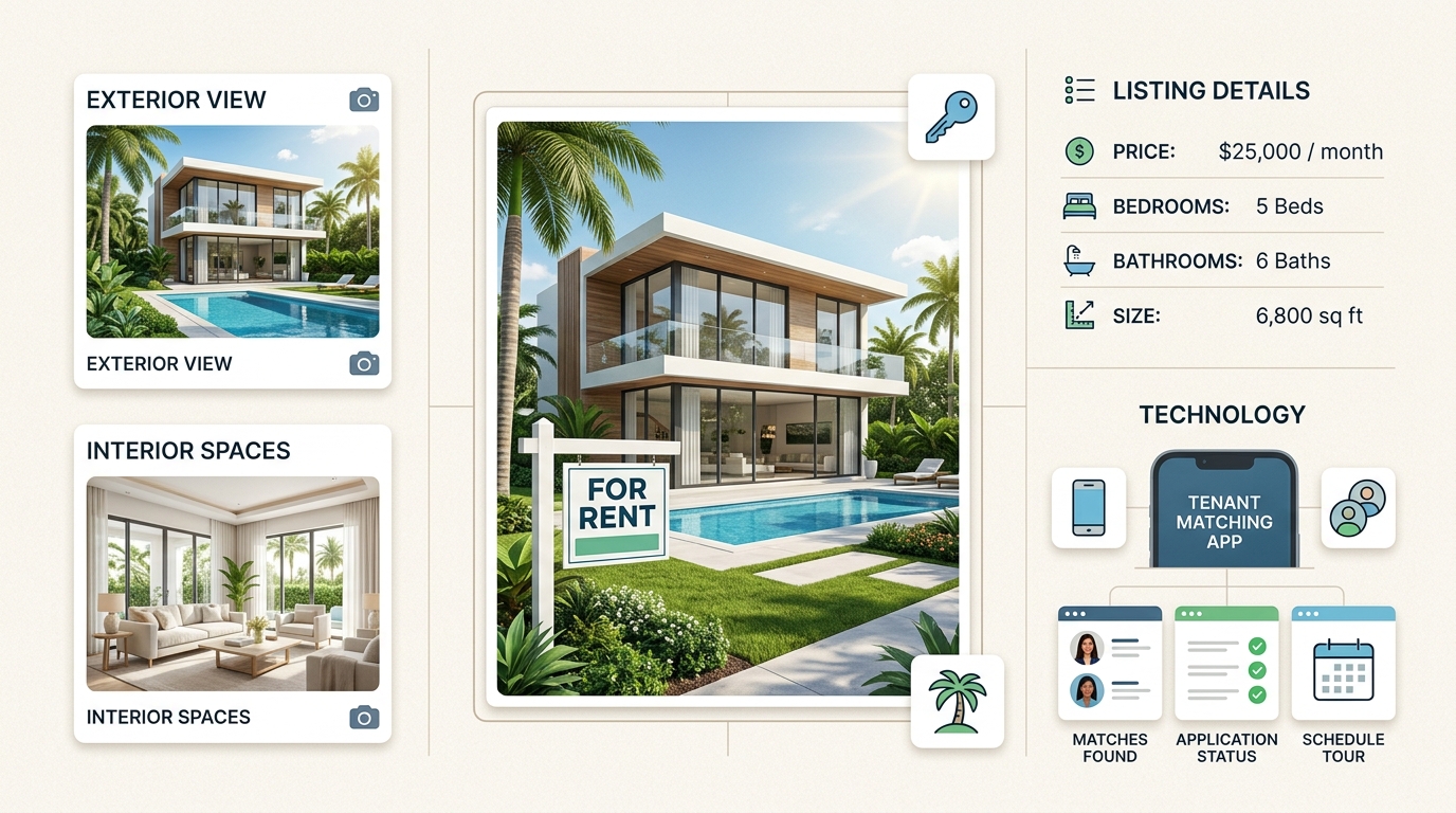 Dashboard for South Florida investors using a DSCR loan Florida.