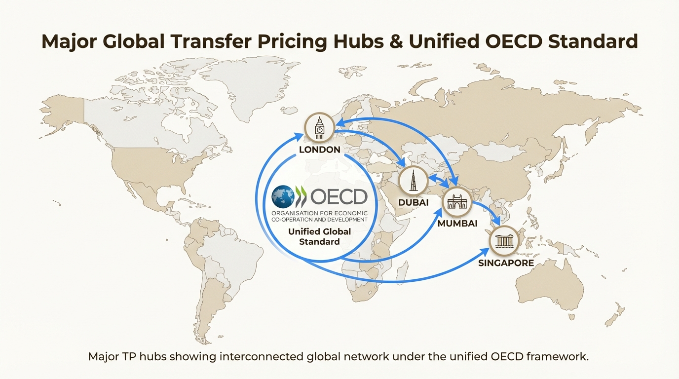 Transfer pricing expertise travels because the rules are the same everywhere