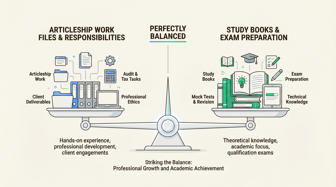 Successful CAs balance articleship responsibilities with exam preparation