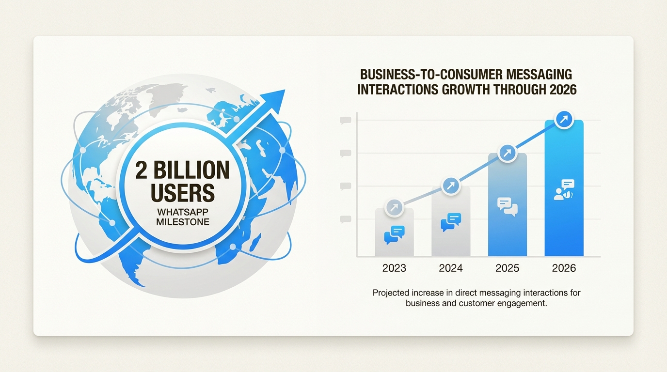 Con más de dos mil millones de usuarios activos, WhatsApp se ha convertido en un canal no negociable para los equipos modernos de atención al cliente.