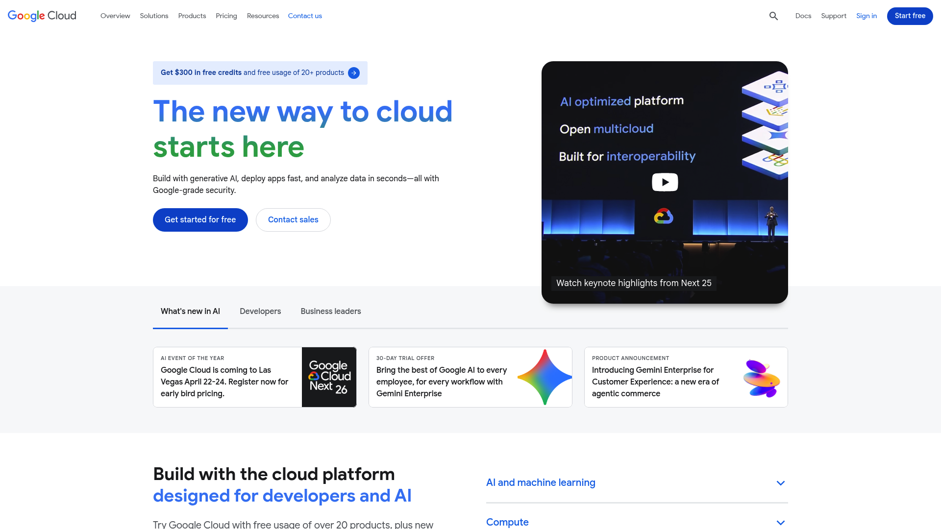 A screenshot of the Google Cloud Migrate to Virtual Machines homepage, featured as one of the best cloud data migration tools.