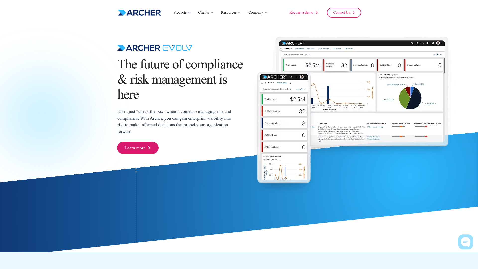 RSA Archer enterprise risk management platform