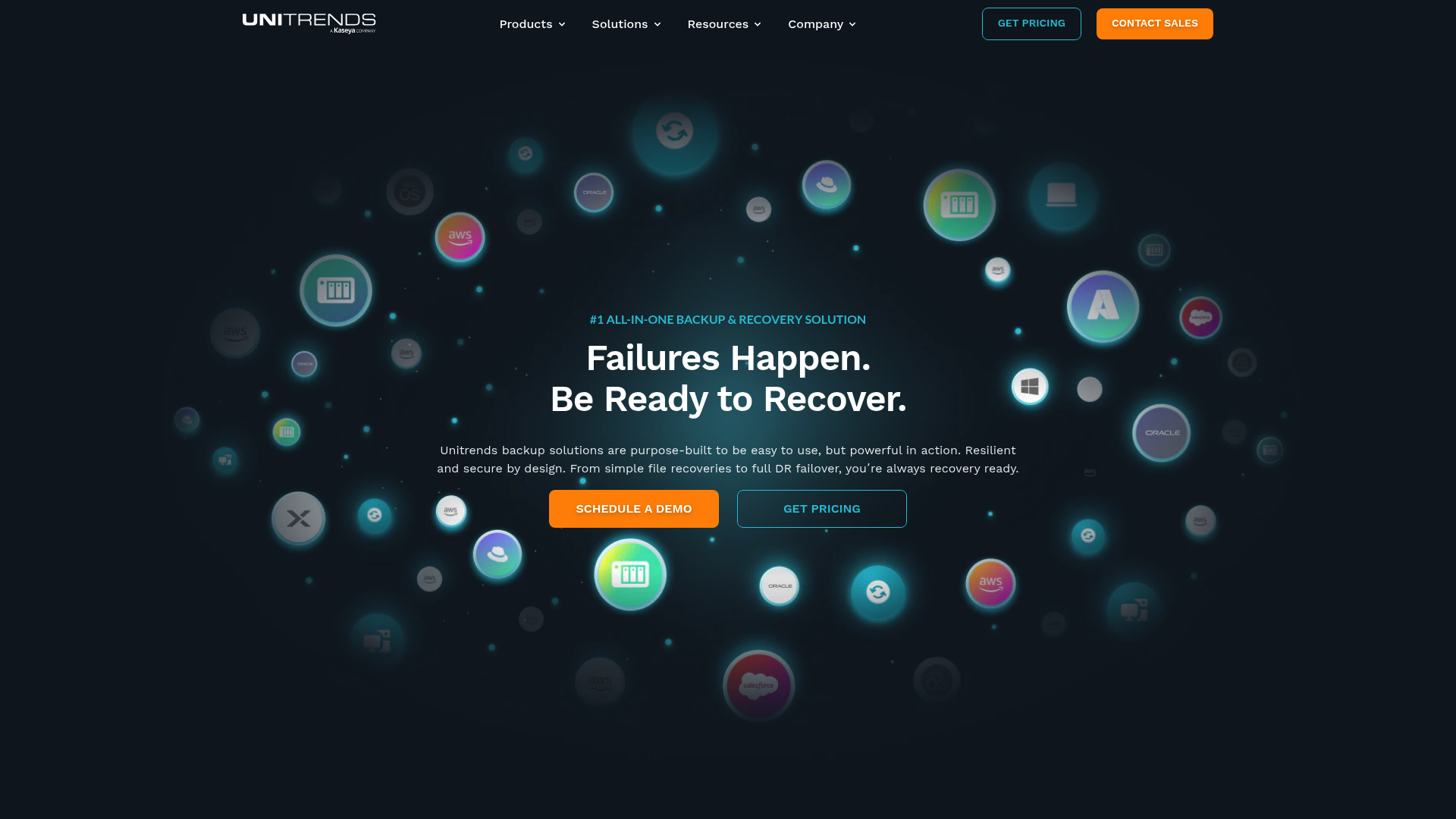 Unitrends backup and disaster recovery solutions